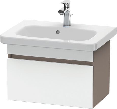 ארון אמבטיה תלוי על הקיר, DS637901843 חזית: לבן מאט, עיצוב, גוף: בזלת מאט, עיצוב