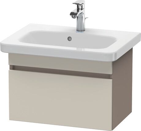 ארון אמבטיה תלוי על הקיר, DS637909143 חזית: אפור-חום מאט, עיצוב, גוף: בזלת מאט, עיצוב