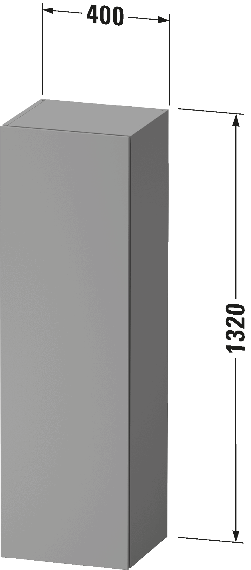 Semi-tall cabinet, VT1178 L/R