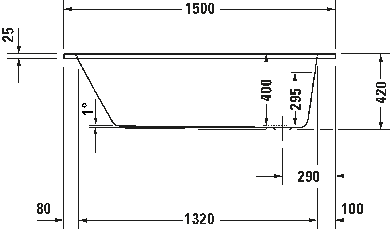 Küvet, 700664