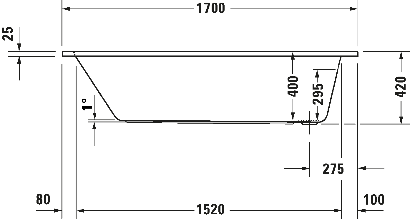 Küvet, 700666