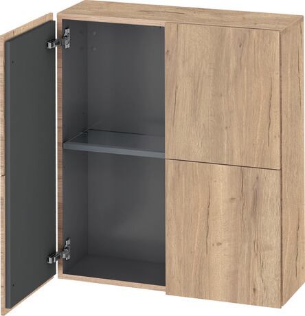 Semi-tall cabinet, LC116705555 Marbled Oak Matt, Decor