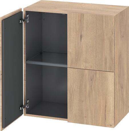 Semi-tall cabinet, LC117705555 Marbled Oak Matt, Decor