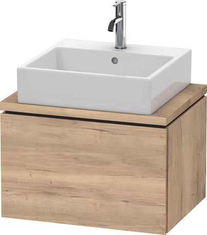 挂壁式浴柜台面, LC580005555 大理石色橡木 哑光, 饰面