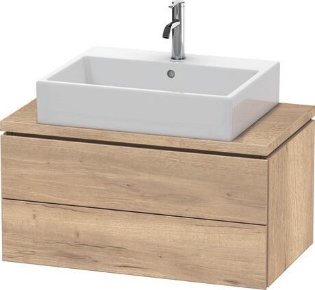 挂壁式浴柜台面, LC580705555 大理石色橡木 哑光, 饰面