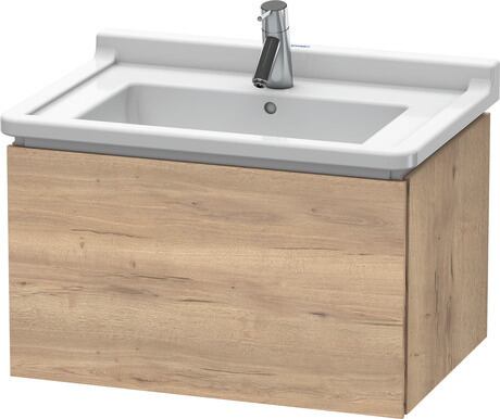 挂壁式浴柜, LC616405555 大理石色橡木 哑光, 饰面