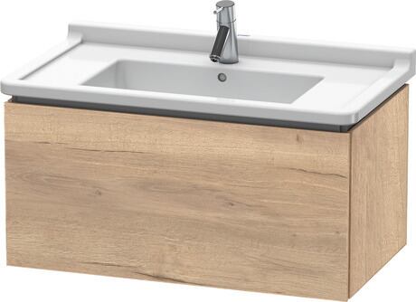 挂壁式浴柜, LC616505555 大理石色橡木 哑光, 饰面