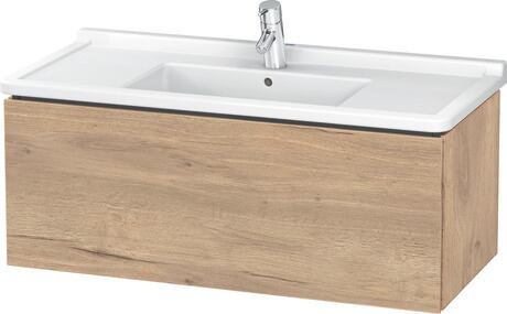 挂壁式浴柜, LC616605555 大理石色橡木 哑光, 饰面