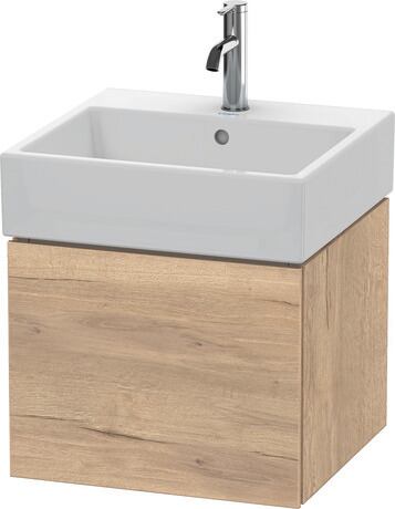 挂壁式浴柜, LC617405555 大理石色橡木 哑光, 饰面