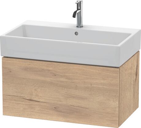 挂壁式浴柜, LC617705555 大理石色橡木 哑光, 饰面