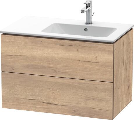 挂壁式浴柜, LC629205555 大理石色橡木 哑光, 饰面