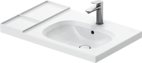 Washbasin, 239480AA00 White High Gloss, Number of washing areas: 1 Middle