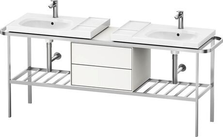 Aurena - Metal console and drawer