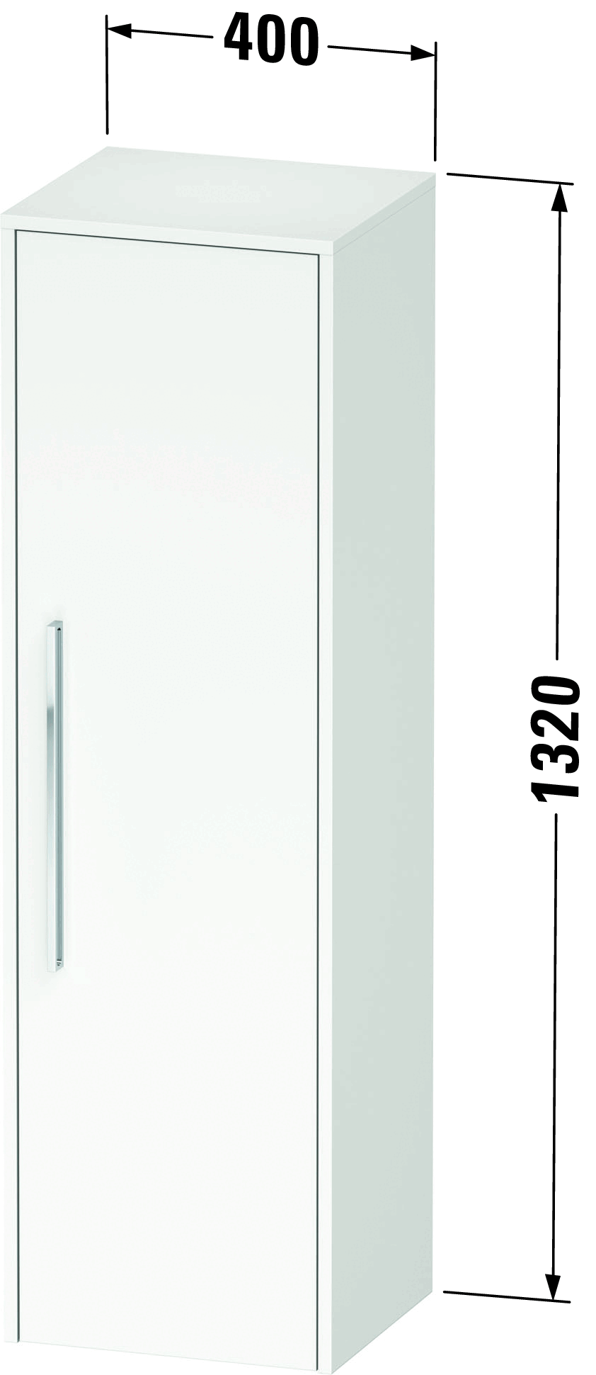 Semi-tall cabinet, DC1338 L/R