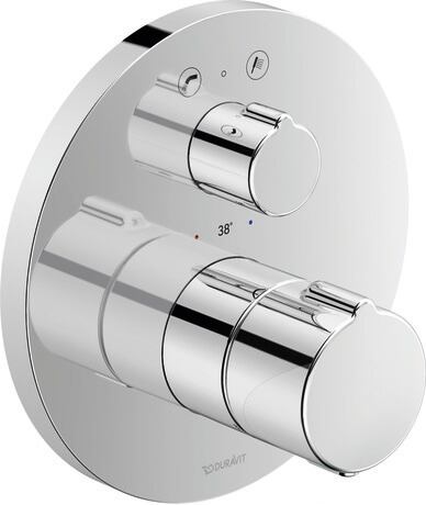 C.1 - Bathtub thermostat for concealed installation