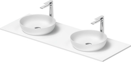 Washbasin with console, 2680043200 Round, Number of basins: 1, Number of washing areas: 1