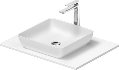Washbasin with console, 2680173200 Square, Number of basins: 1, Number of washing areas: 1