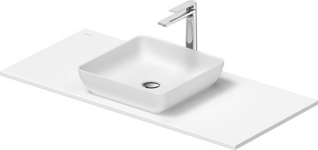Washbasin with console, 2680193200 Square, Number of basins: 1, Number of washing areas: 1