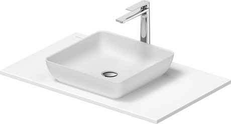 Washbasin with console, 2680073200 Square, Number of basins: 1, Number of washing areas: 1