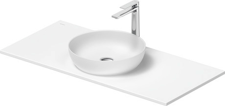 Washbasin with console, 2680143200 Round, Number of basins: 1, Number of washing areas: 1