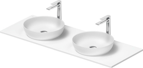 Washbasin with console, 2680163200 Round, Number of basins: 1, Number of washing areas: 1