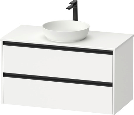 Console vanity unit wall-mounted, SV6976