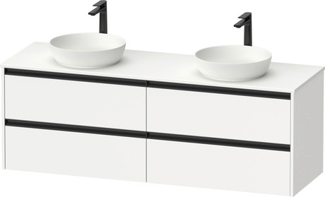 Sivida - Console vanity unit wall-mounted