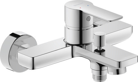 Single lever bathtub mixer for exposed installation, DC5230001010 Chrome