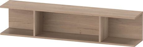 Wall shelf, K21208055550000 Marbled Oak, Highly compressed three-layer chipboard