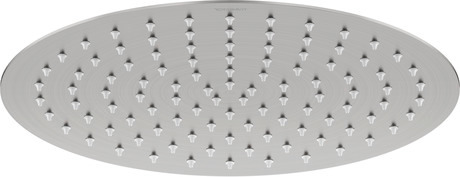 Showerhead 1jet 300, UV0660020070 Round, Diameter of showerhead: 300 mm, Stainless steel Brushed
