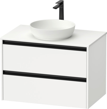 Console vanity unit wall-mounted, SV6975018180000 White Matt, Decor