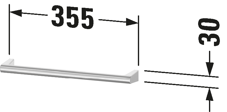 Towel rail, SV9054