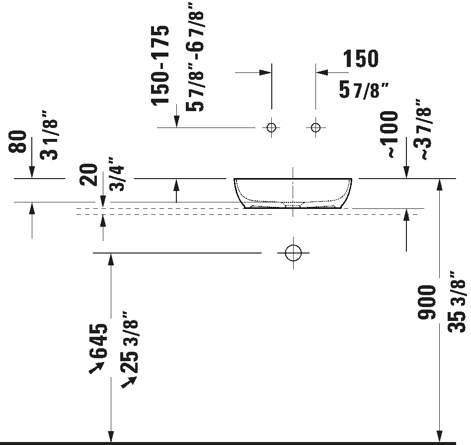 Vessel Sink, 266001