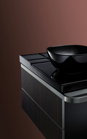 Ceramic console, 099380AB00 Black High Gloss