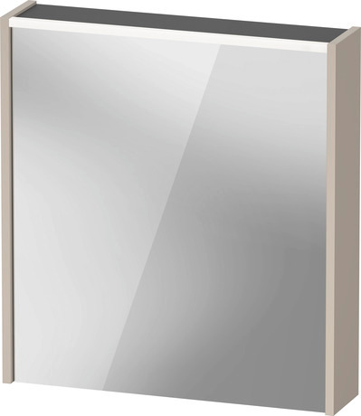Mirror cabinet, DC7105L91910000 taupe, Hinge position: Left, Body material: Highly compressed three-layer chipboard