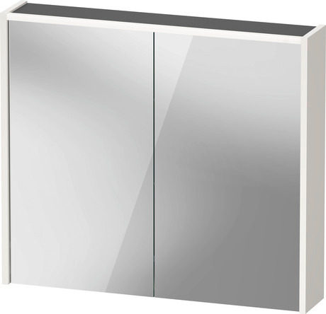 Mirror cabinet, DC7106022220000 White, Hinge position: Left, Right, Body material: Highly compressed three-layer chipboard