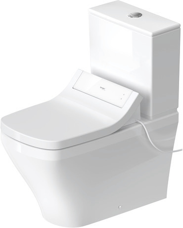 Toilet Bowl, 2156090092 White High Gloss, Flush water quantity: 1.6/0.8 gal, WaterSense: Yes, ADA: No