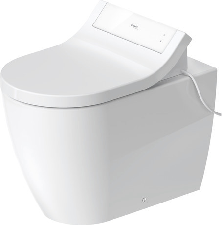 Toilet Bowl, 2169092692 Interior color White High Gloss, Exterior color White Satin Matte, Flush water quantity: 1.28/0.8 gal, Flushing rim: Semi-open, WaterSense: Yes, ADA: No