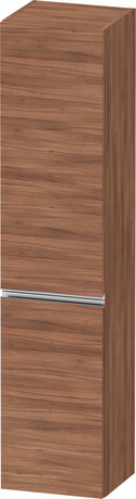 Tall cabinet, SV1370L10790000 Hinge position: Left, Walnut Matt, Decor, Handle Chrome