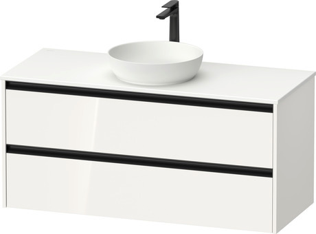 Console vanity unit wall-mounted, SV6977022220000 White High Gloss, Decor