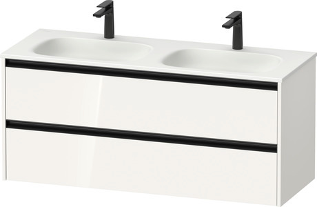 Vanity unit wall-mounted, SV6998022220000 White High Gloss, Decor
