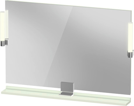 Mirror, SV7423010HH0000 Chrome, Pale Green Matt