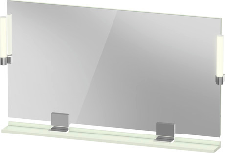 Mirror, SV7424010HH0000 Chrome, Pale Green Matt