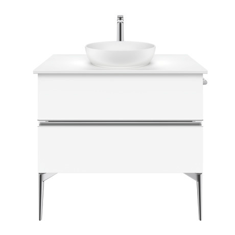 Washbasin with console, 2680133200 Round, Number of basins: 1, Number of washing areas: 1
