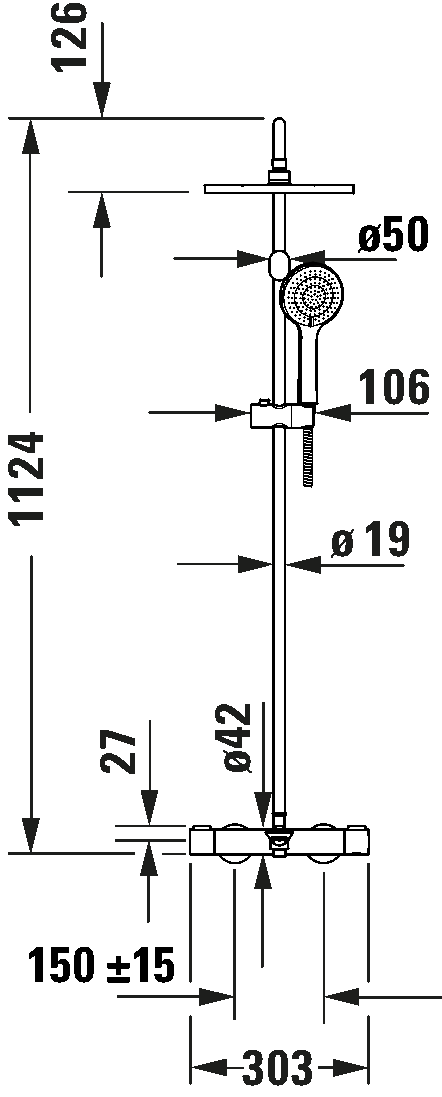 Shower system, WA5280008