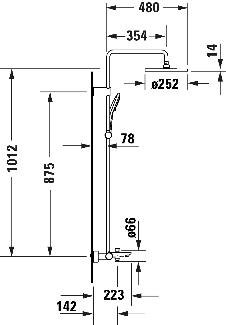 Shower system, WA5280008