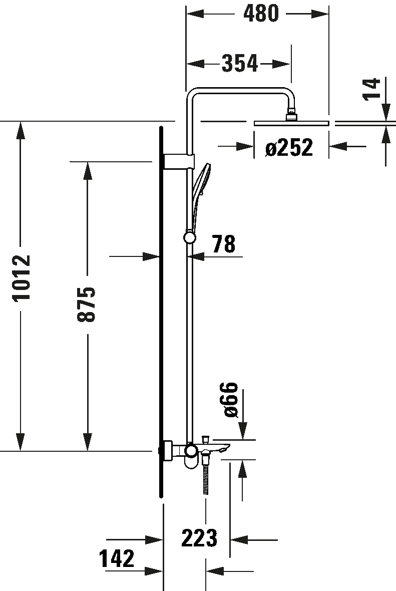 Shower system, WA5280007