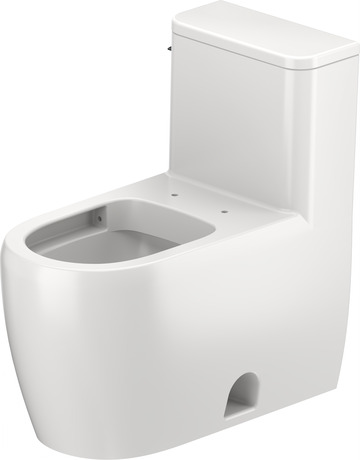 Inodoro de una pieza, 20220100U3 Blanco Brillante, Single Flush, Cantidad agua de descarga: 4,8 l