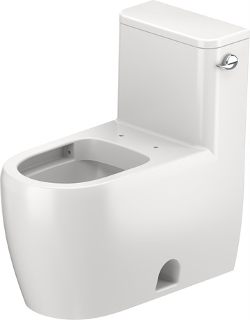 Inodoro de una pieza, 20220120U4 Blanco Brillante, HygieneGlaze, Single Flush, Cantidad agua de descarga: 4,8 l