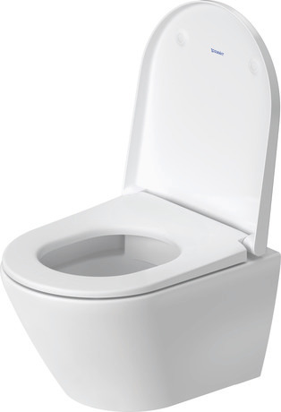 Wand WC Compact, 258809AC00 Weiß Seidenmatt